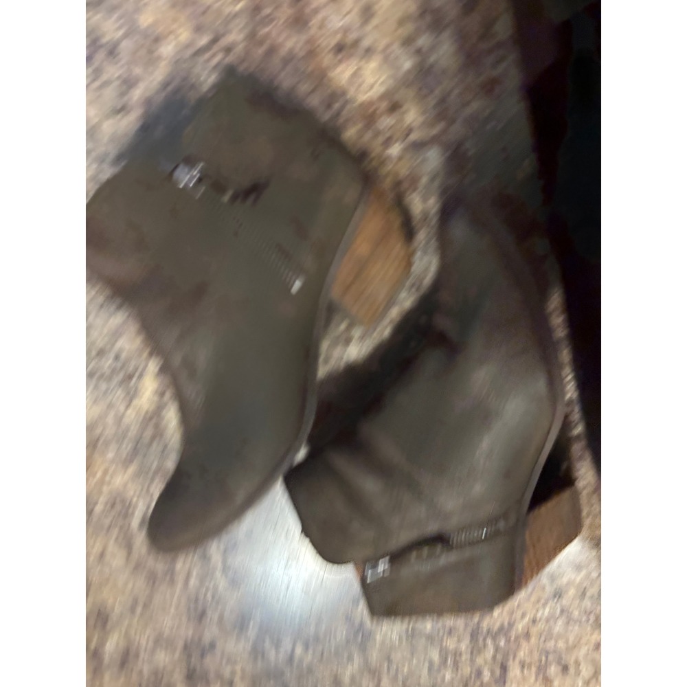 Frye Womens 8M Dark Brown Leather Pointed Toe Ankle Booties 3470014-DBN - Picture 12 of 15
